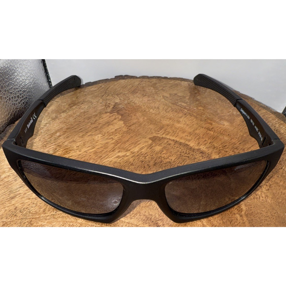 Timberland TB7122 Men's Black Rectangle Sunglasses Designer Sports - Picture 2 of 9